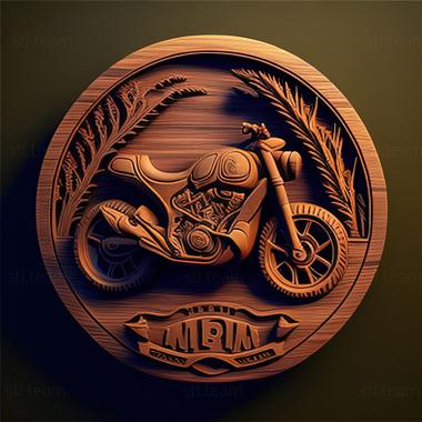 3D модель Значок Ducati Scrambler (STL)